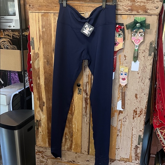 90 Degree By Reflex Navy Leggings - Picture 1 of 6